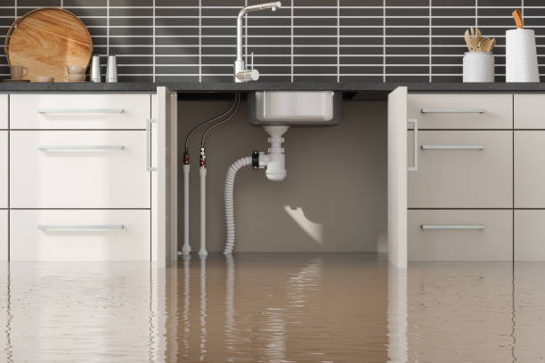 Water damage restoration process in Cape Charles, VA